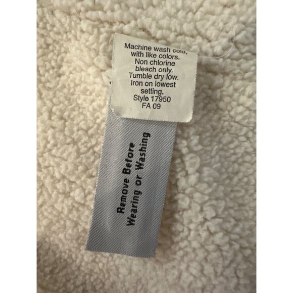 J.Crew Womens White Puffer Vest Size M Quilted Down Button Front Sleeveless Warm - Picture 13 of 13